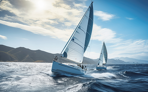 How to trim the headsail & mainsail