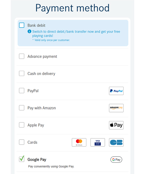 Order status