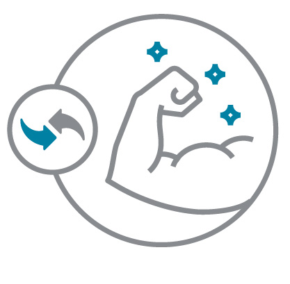 Long-lasting and robust icon