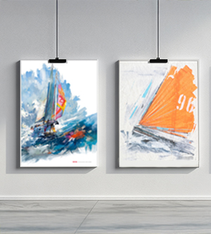 Hanging pictures and frames