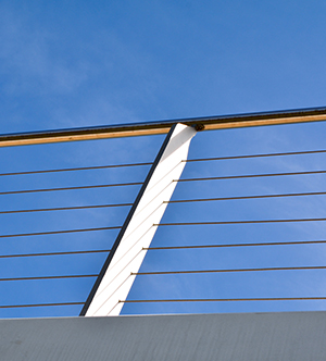 Stair guards, outdoor railings